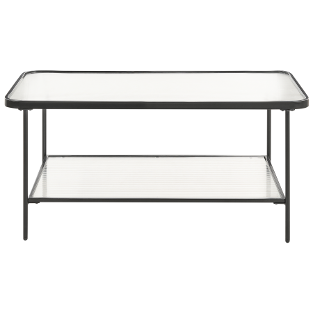 Măsuță de cafea BLAIR Sticlă securizată Negru [3]
