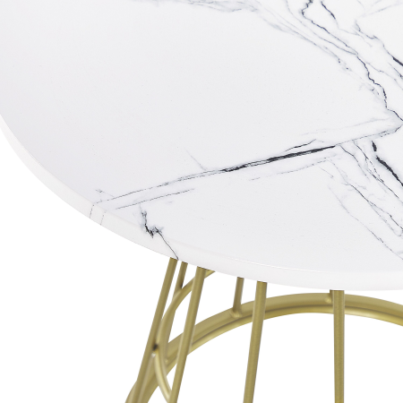 Coffee table CONCAN Marble White [3]