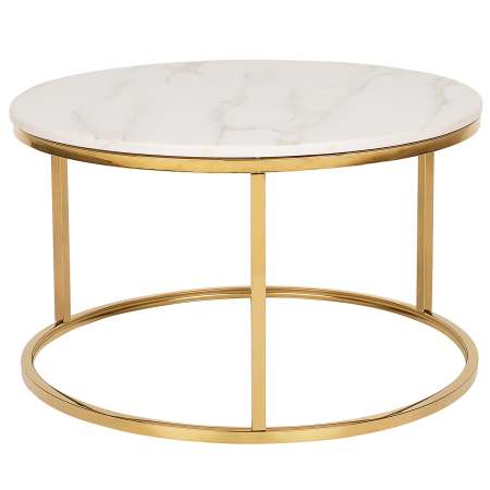 CORAL Coffee Table Marble/Gold [1]