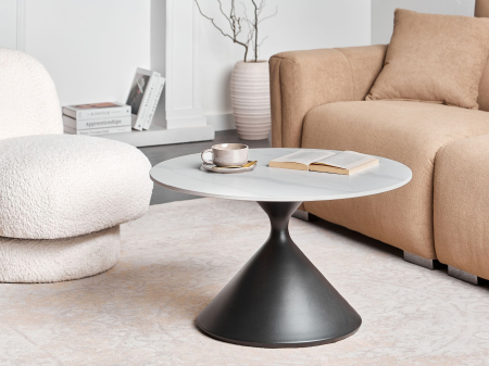 Mese - Măsuță de cafea HAIWEE Ceramică Negru/Alb