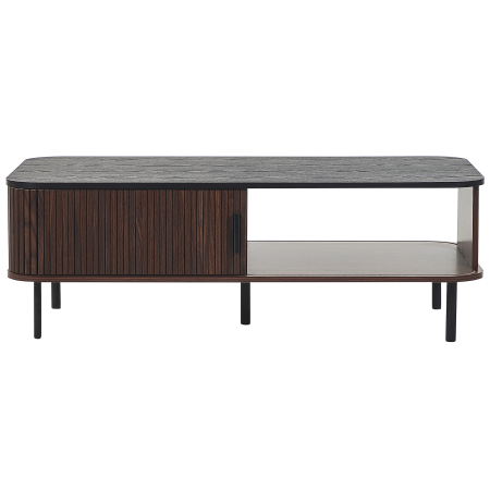 JOSE Coffee Table Dark Brown with Storage [3]