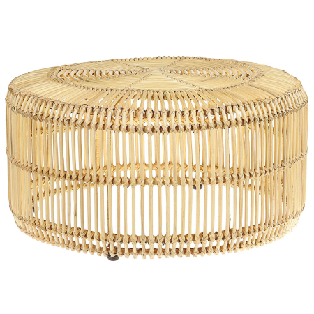 LIMNI coffee table Rattan Light brown [1]