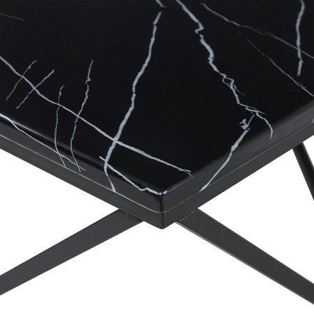Măsuță de cafea MALIBU Negru marmură [4]