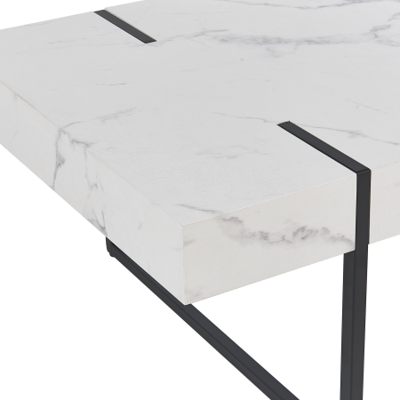 Măsuță de cafea MERCED Alb marmură [4]
