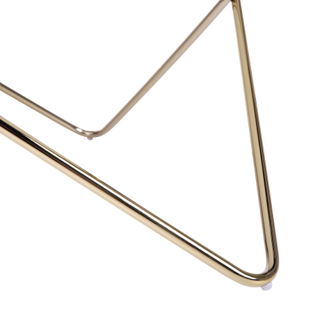 MERIDIAN coffee table Tempered glass Black/Gold [3]