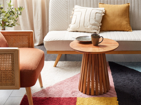 Mese - Măsuță de cafea MESILLA Lemn de acacia Maro