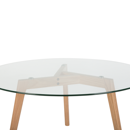 Coffee table MINNESOTA Glass Transparent [3]