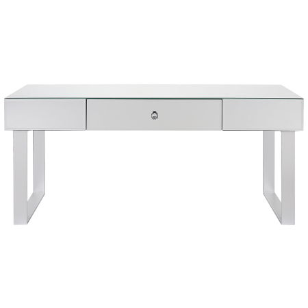 Măsuță de cafea NESLE Argintiu reflexiv cu depozitare [3]