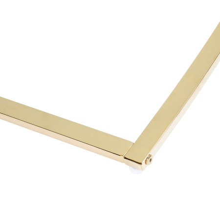 Măsuță de cafea RINGGOLD Sticlă securizată Auriu [5]