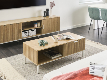 Tables - Coffee table ROYALLA Light brown
