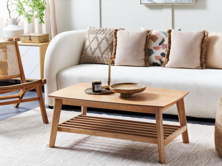 Mese - Măsuță de cafea TULARE Maro deschis