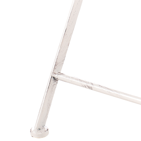 Mini bar pentru grădină TRIESTE 60 cm 60 cm Metal Bej deschis [7]