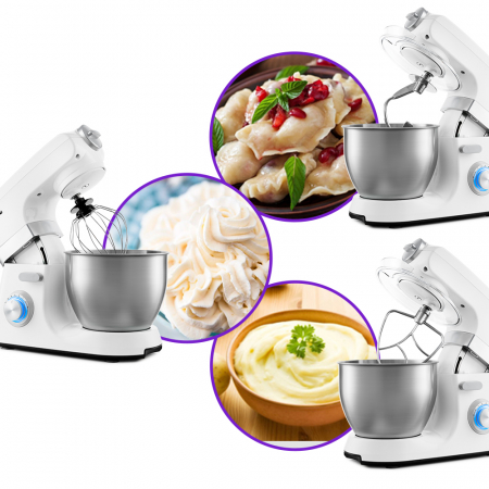 Mixer planetar puternic, 1200W, Kitfort KT-1348-2 [3]