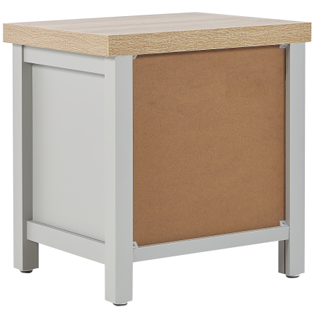 Noptieră cu 2 sertare CLIO Gri deschis [5]