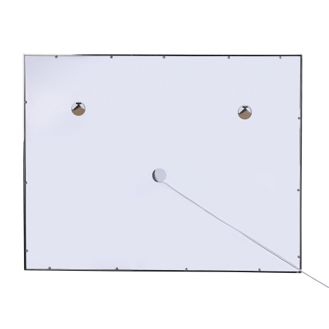 ARGENS LED bathroom mirror 90 cm 70 cm Silver [4]