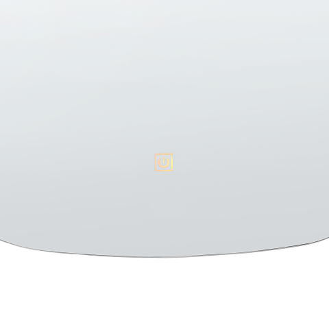 LED bathroom mirror BERGERAC 58 cm 78 cm Silver [5]