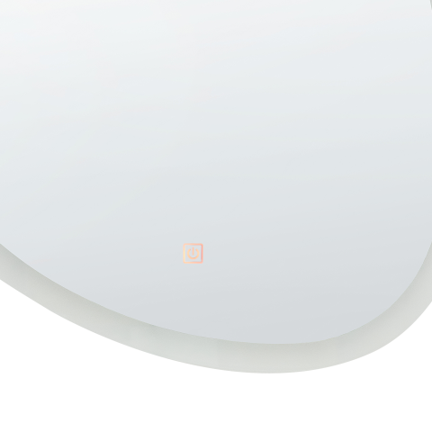 LED bathroom mirror BETHUNE 58 cm 78 cm Silver [5]