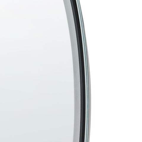 LED bathroom mirror BROGNON 60 cm 60 cm With integrated Bluetooth speaker Silver [5]