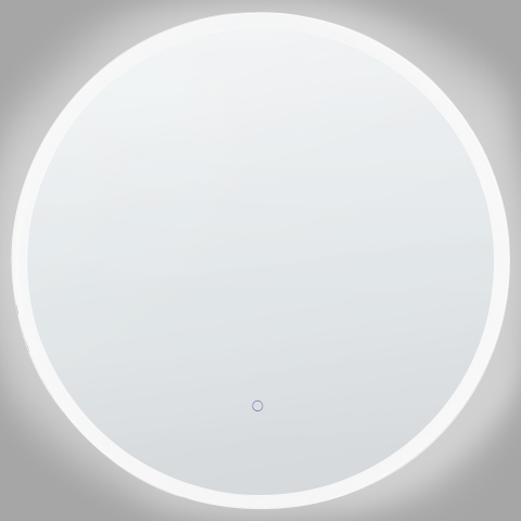 Oglindă LED pentru baie DEAUVILLE 79 cm 79 cm Argintiu [3]