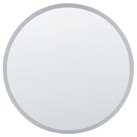 Oglindă LED pentru baie DEAUVILLE 79 cm 79 cm Argintiu [1]