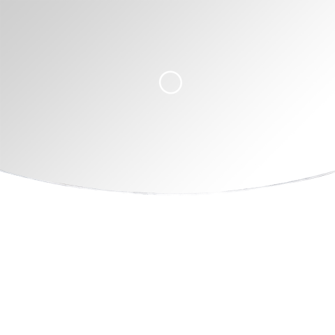 Oglindă LED pentru baie LOUE 50 cm 100 cm Argintiu [4]