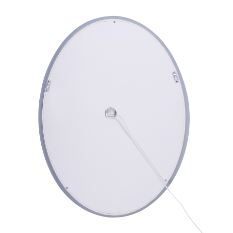 MAZILLE LED bathroom mirror 60 cm 80 cm Silver [4]