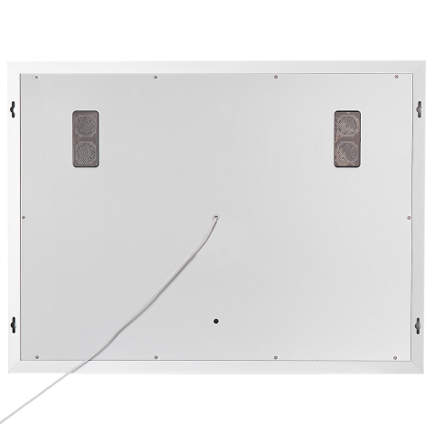 Oglindă LED pentru baie MONTARON 80 cm 60 cm Argintiu [3]