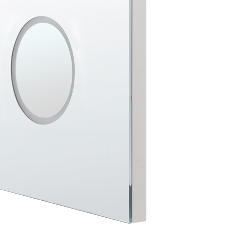 Oglindă LED pentru baie MONTARON 80 cm 60 cm Argintiu [4]