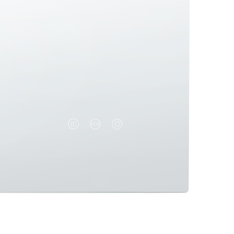 LED bathroom mirror PRENOIS 80 cm 60 cm Silver [5]