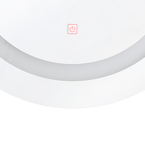 LED bathroom mirror SELUNE 58 cm 58 cm Silver [4]