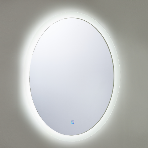 LED bathroom mirror VIRIAT 60 cm 80 cm Silver [3]