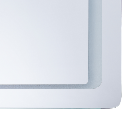 Oglindă LED pentru baie WASSY 80 cm 60 cm Argintiu [6]