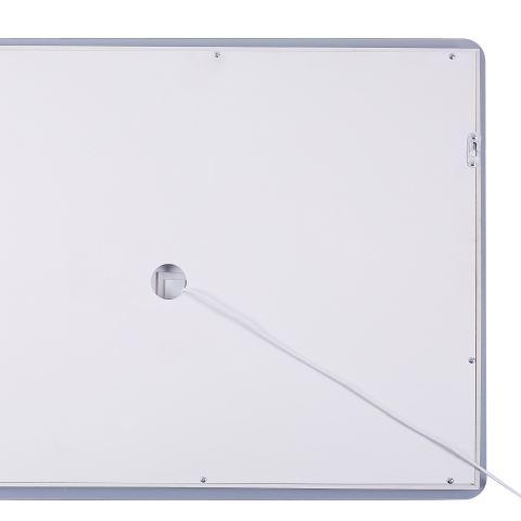 Oglindă LED pentru baie WASSY 80 cm 60 cm Argintiu [4]