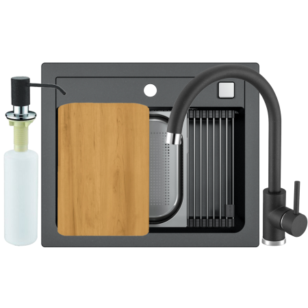 SETURI CHIUVETA DE BUCATARIE SI BATERIE - Pachet Atrox 30 si baterie Jana Negru ( Accesorii )