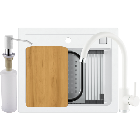 SETURI CHIUVETA DE BUCATARIE SI BATERIE - Pachet Atrox 30 si baterie Kati Alb ( Accesorii )