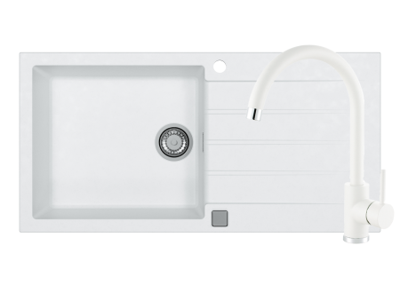 SETURI CHIUVETA DE BUCATARIE SI BATERIE - Pachet Cadit 50 si baterie Jana Alb