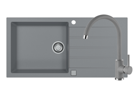 SETURI CHIUVETA DE BUCATARIE SI BATERIE - Pachet Cadit 50 si baterie Kati Gri