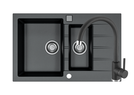 SETURI CHIUVETA DE BUCATARIE SI BATERIE - Pachet Cadit 70 si baterie Kati Negru