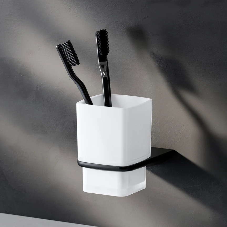 Pahar de perete AM.PM Inspire 2.0, Negru Mat [2]