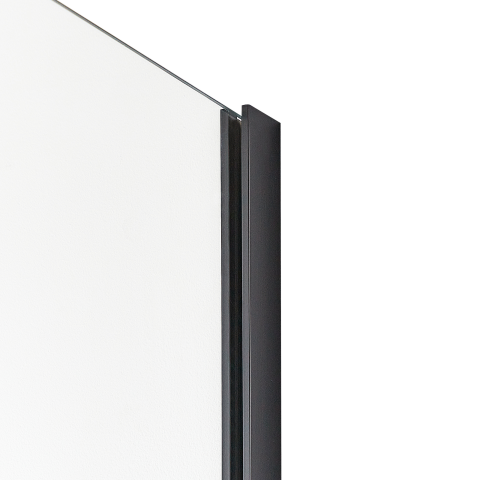 Shower enclosure AHAUS 90 x 190 cm Black [4]