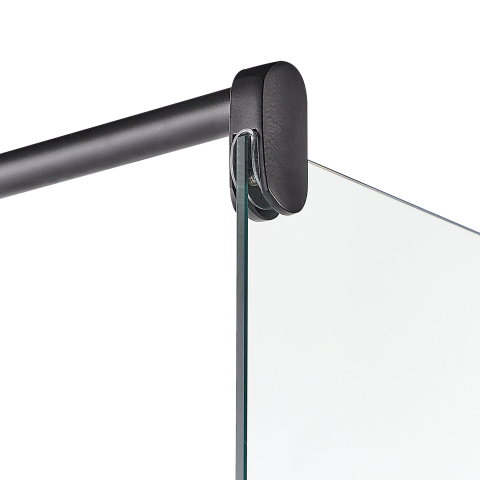 Shower enclosure AHAUS 90 x 190 cm Black [3]