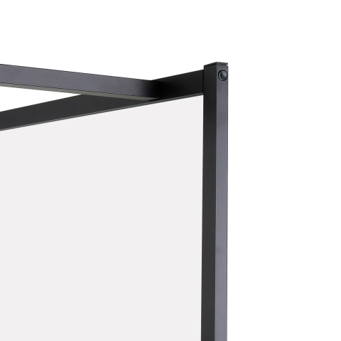 TAPAJOS shower screen 90 x 195 cm Black [4]