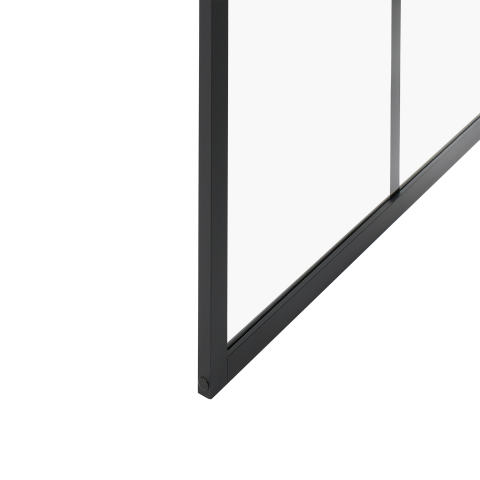 TAPAJOS shower screen 90 x 195 cm Black [6]