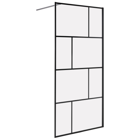 TAPAJOS shower screen 90 x 195 cm Black [1]