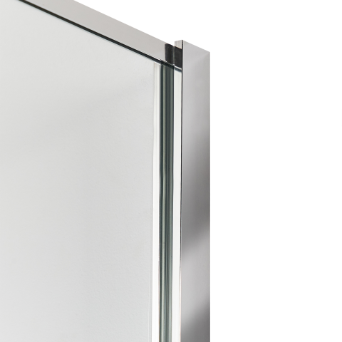 WASPAM shower screen 100 x 190 cm Silver [4]