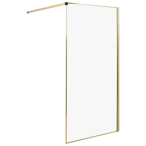 WASPAM shower screen 100 x 190 cm Gold [1]