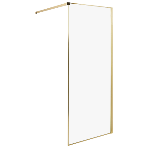 WASPAM shower screen 80 x 190 cm Gold [1]