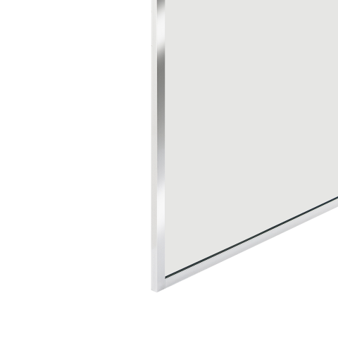 WASPAM shower screen 90 x 190 cm Silver [6]
