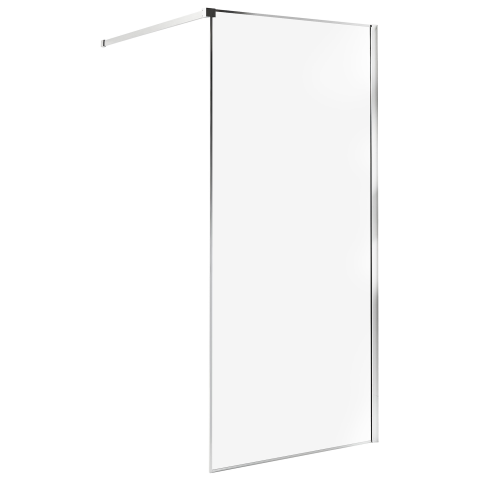 WASPAM shower screen 90 x 190 cm Silver [1]