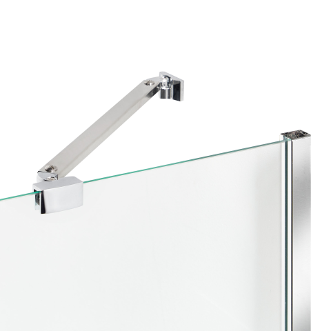 TUAPI shower wall 140 x 100 cm Silver [3]